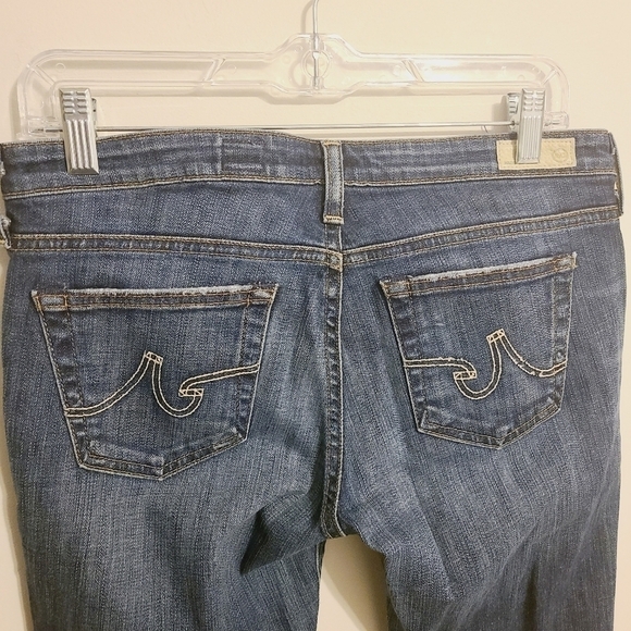 Ag Adriano Goldschmied | Women's Slightly Distressed Ballad Jeans (Size 28R) - Picture 10 of 15